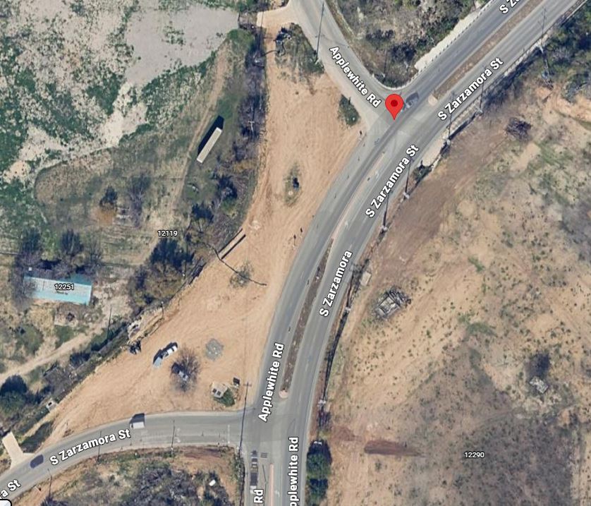 Zarzamora applewhite intersection new