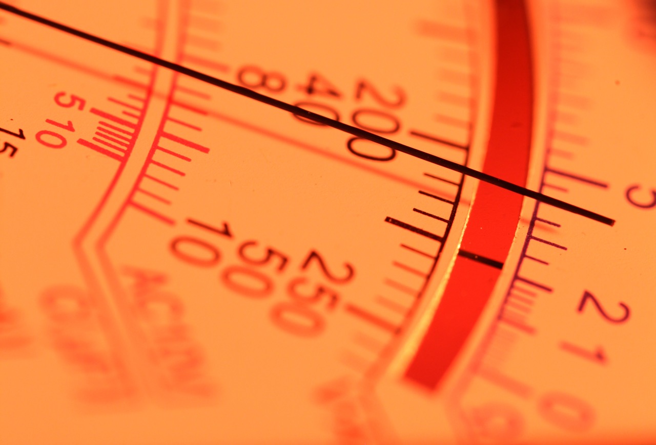 Electric multi meter close up shot