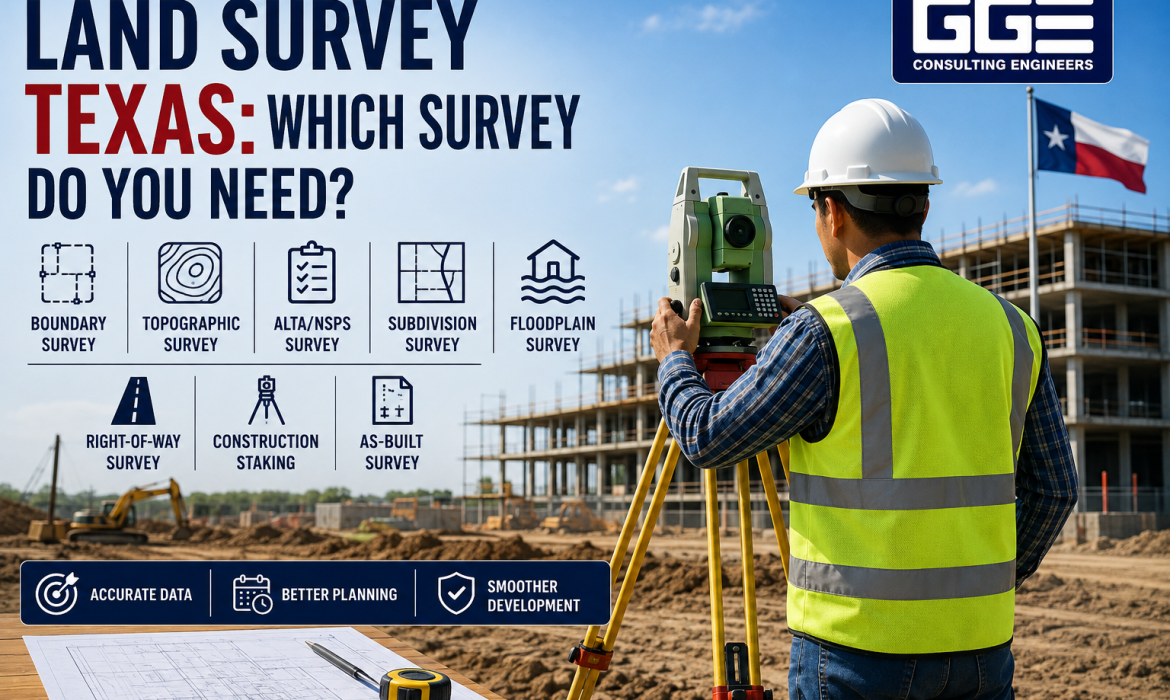 land survey in Texas