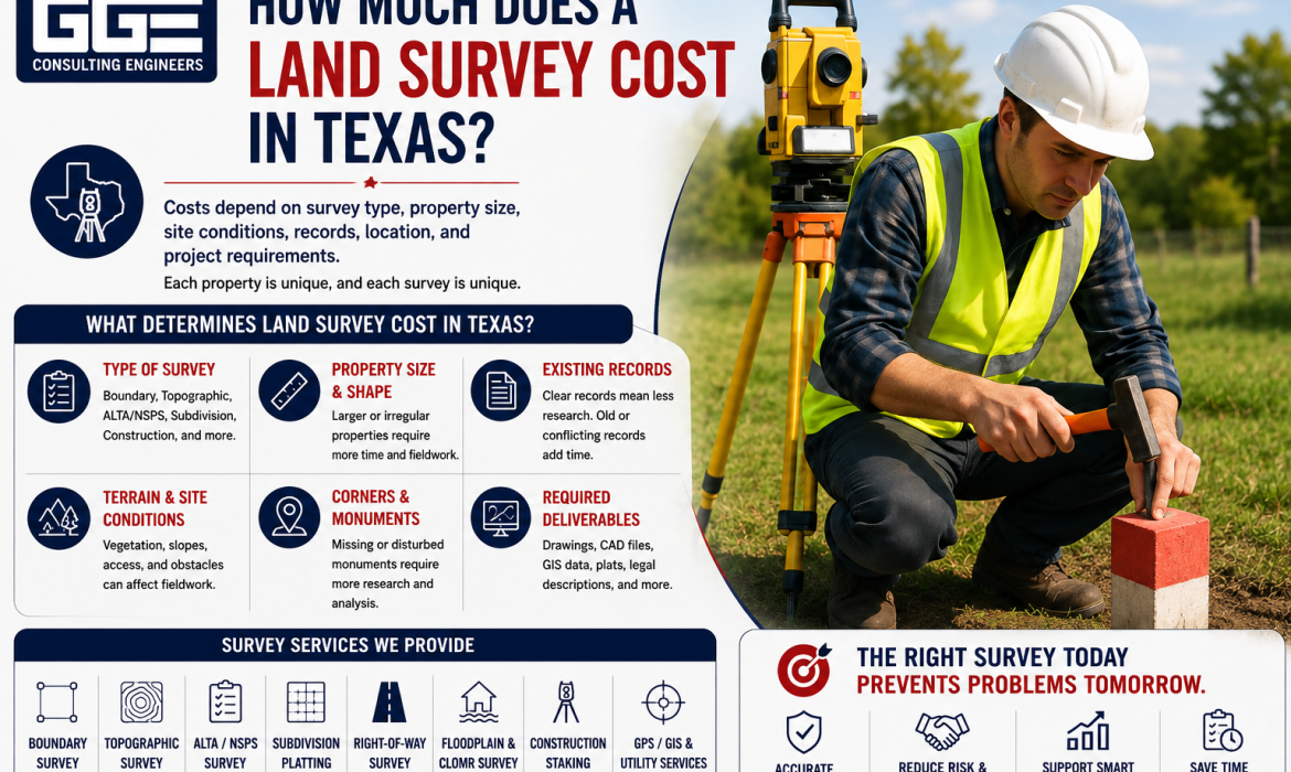 land survey cost in Texas
