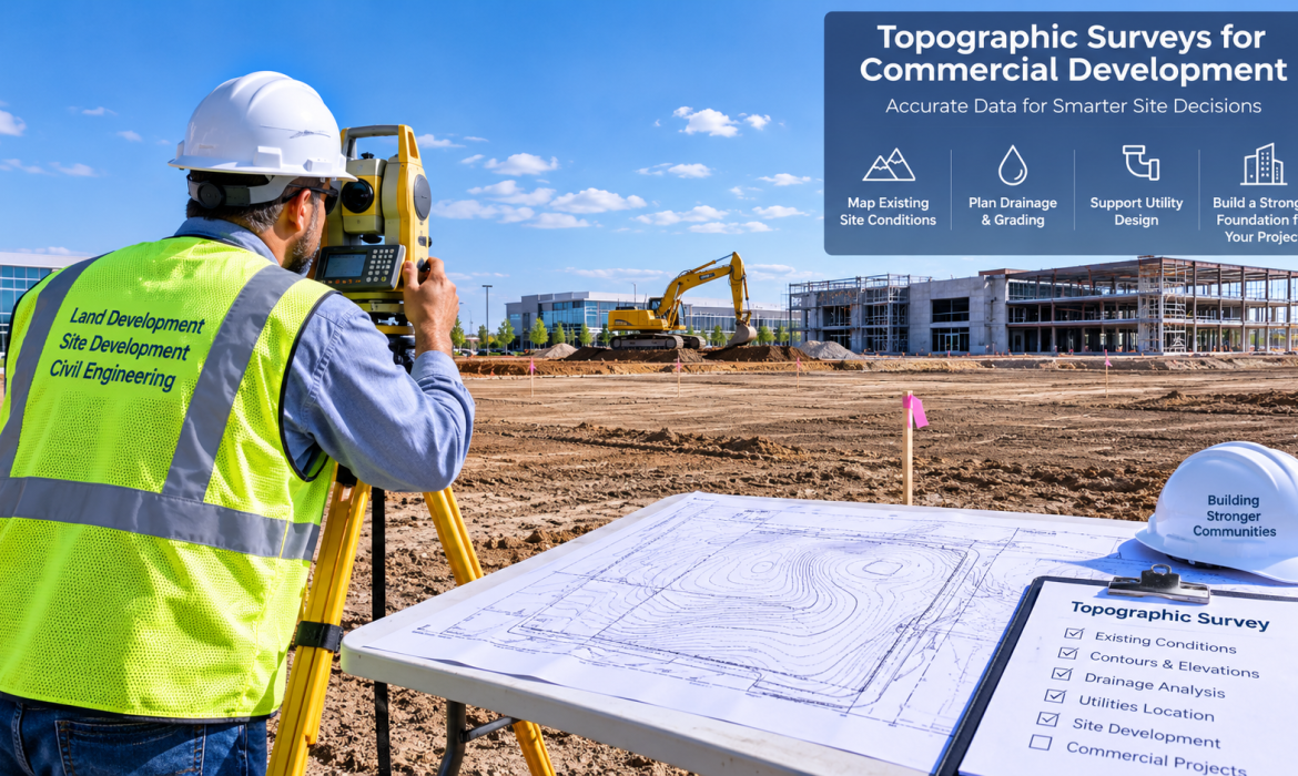 topographic survey in Texas